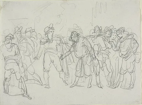 Study for Meo Patacca