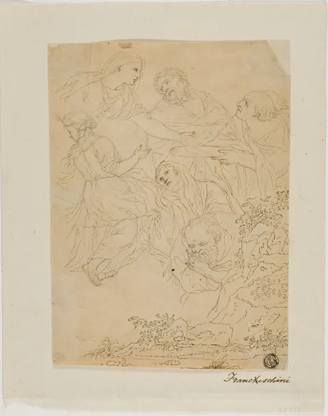 Sketches of Figures, Landscape