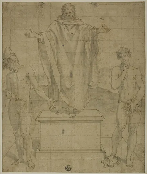 Study for Allegory of Faith and Silence