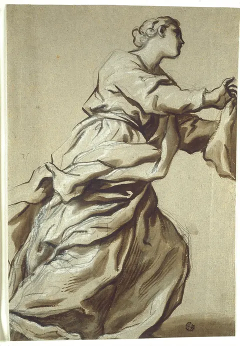 Study for Detail: Saint Veronica